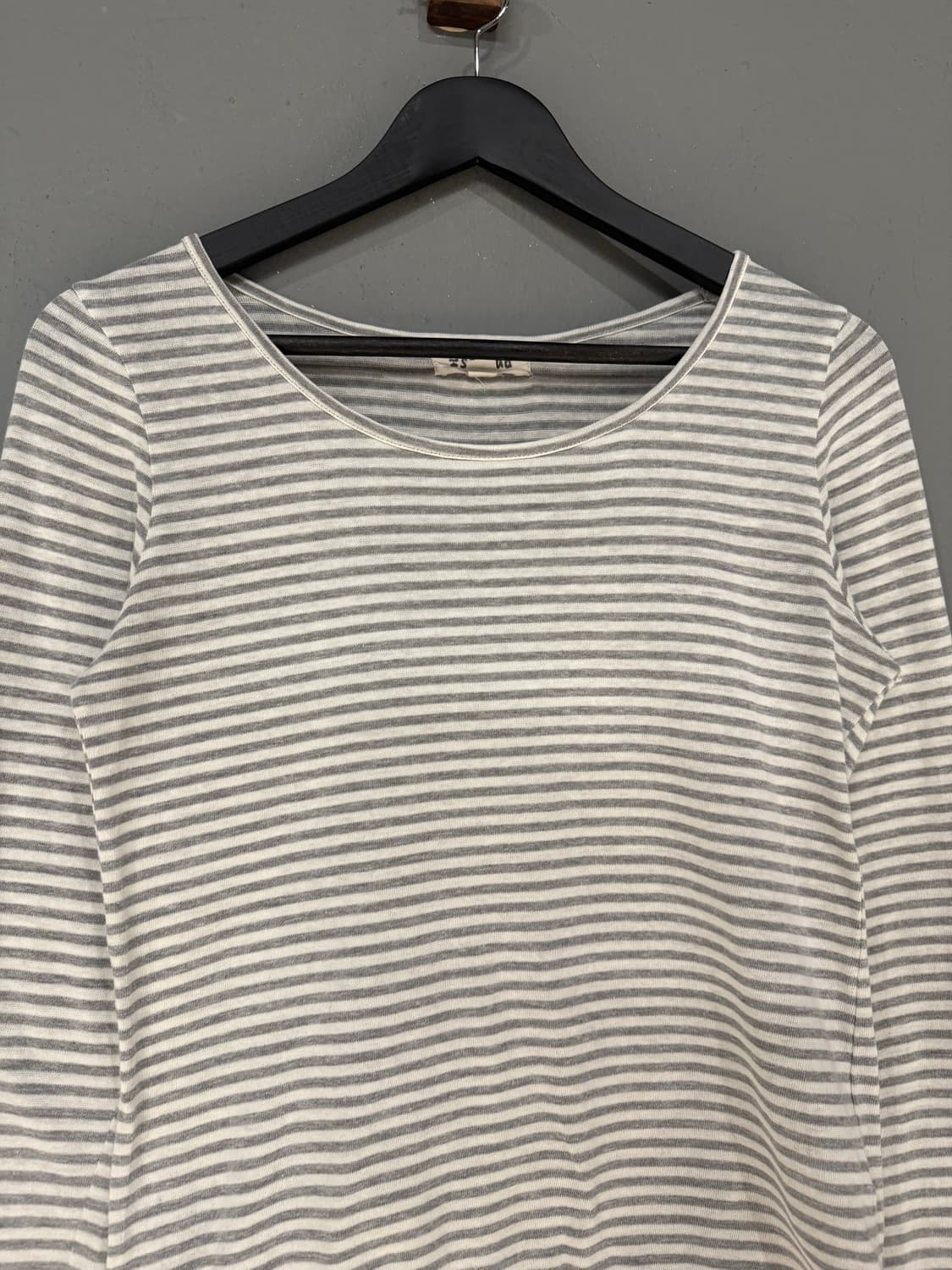 stripe crochet detail long sleeve 상품이미지5