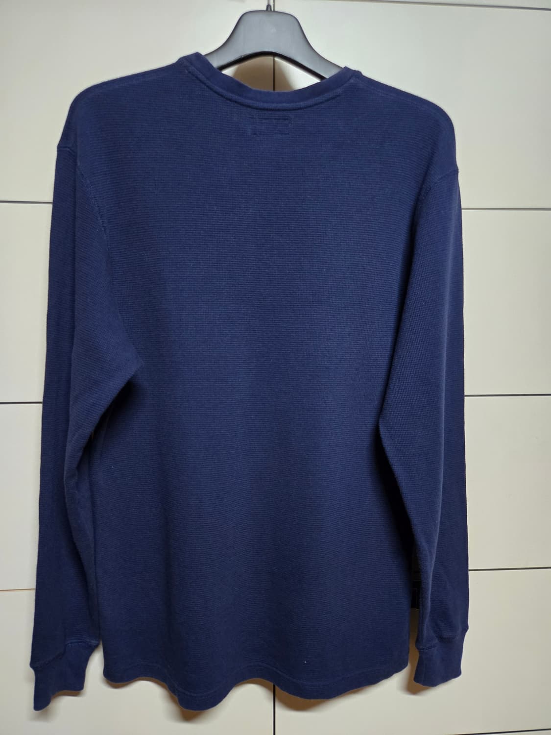 폴로 랄프로렌 와플 롱슬리브 티셔츠 (네이비) 상품이미지4