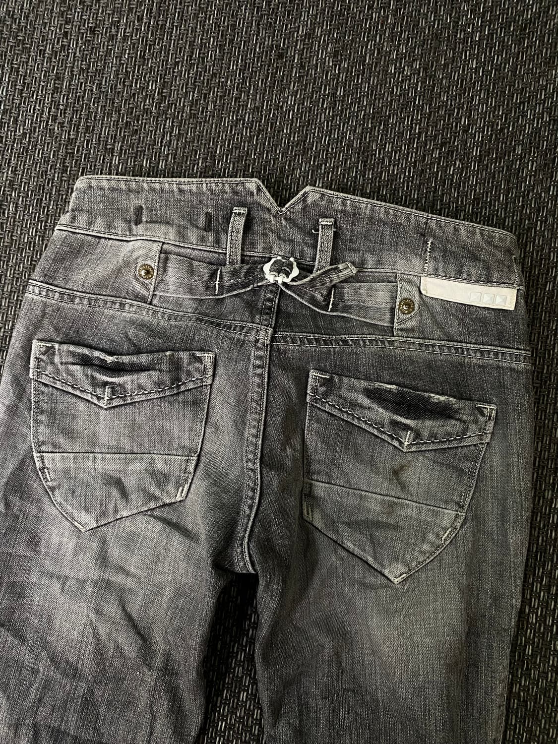 [Smeet Camel]Y2K Mood Pocket Detail Grey 상품이미지9