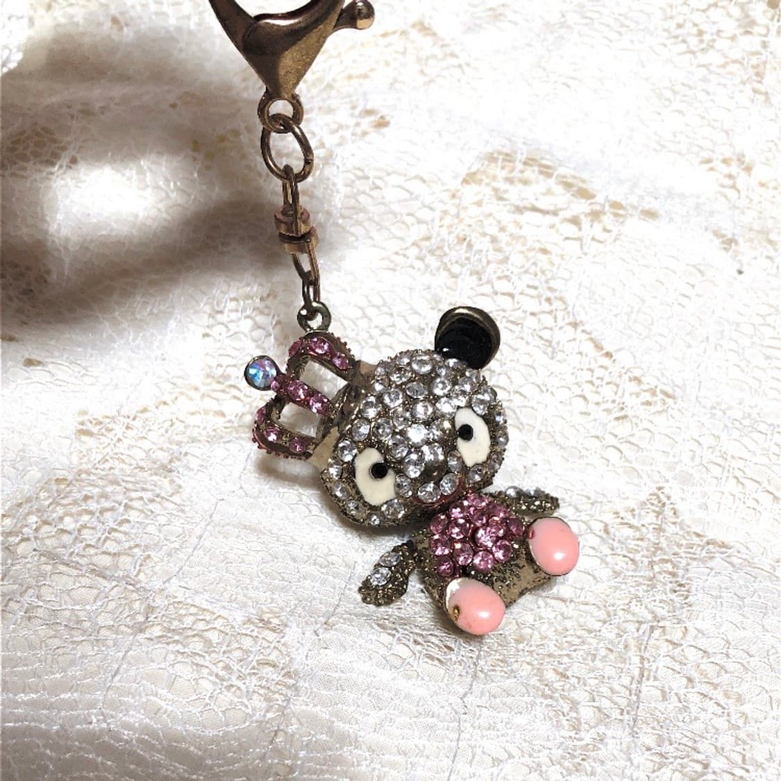 Cubic Bear Keychain 상품이미지1