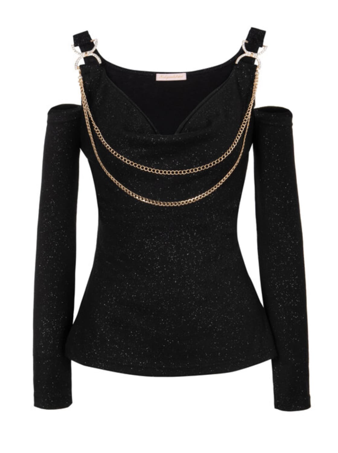 베이비메탈클럽 샤이니 돌 탑 블랙 베메클 갸루 오네갸루 상품이미지1