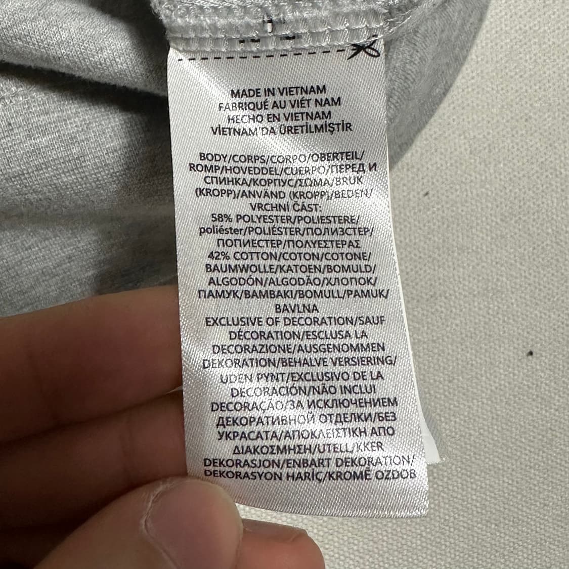 XL 폴로랄프로렌 블랙 포니 그레이 후드티 상품이미지3