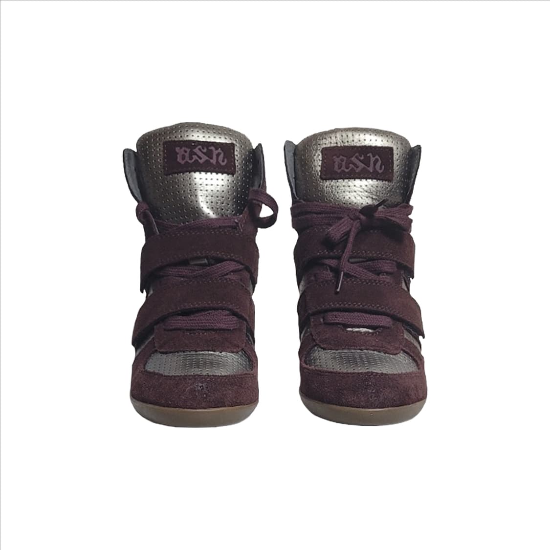 아쉬 ash 하이탑 웨지힐 버건디 39 250 255 상품이미지6