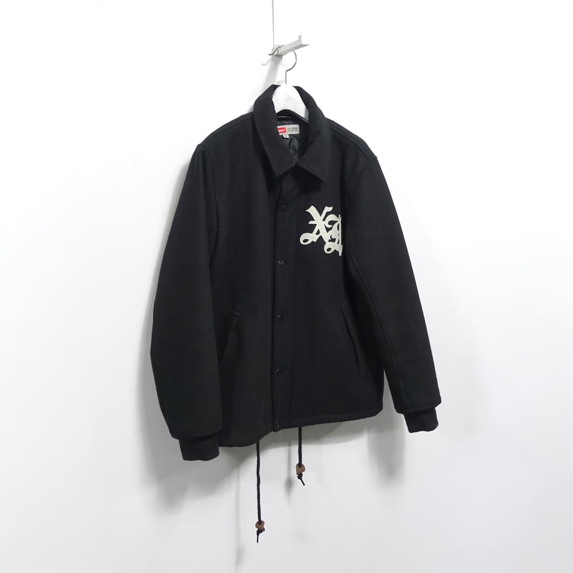 XLARGE엑스라지 멜톤 블랙레터 울 덱 자켓 상품이미지2