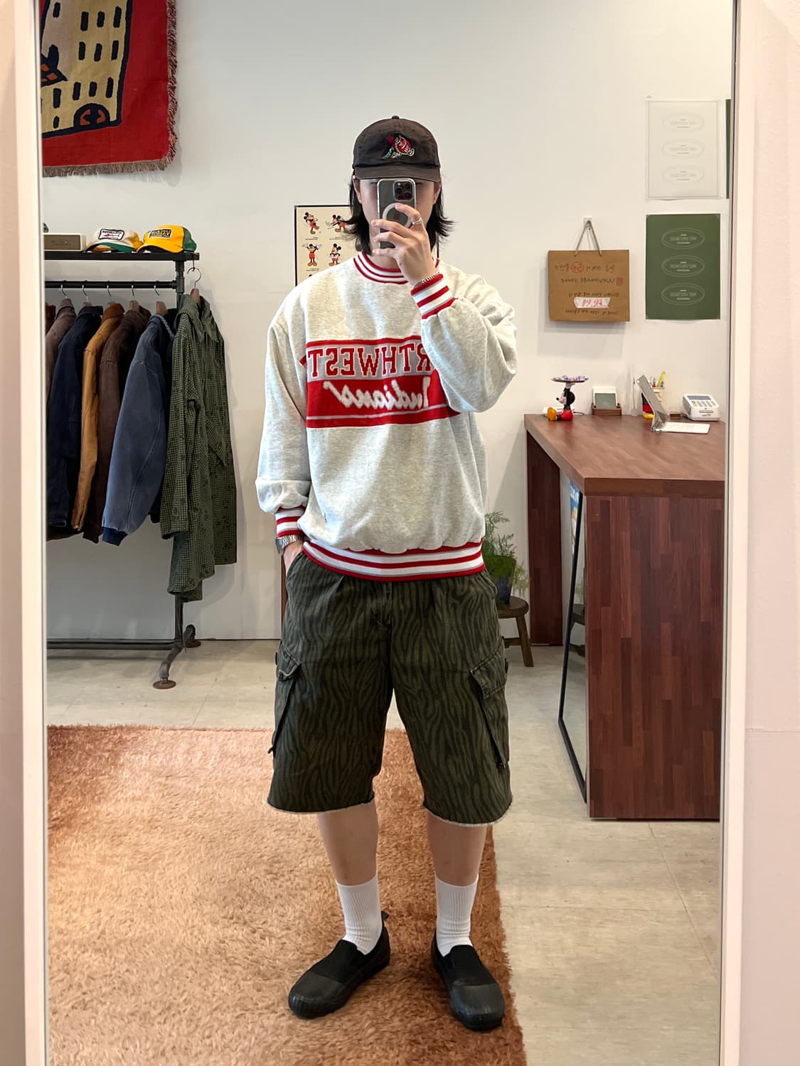 90s Varsity NORTHWEST INDIANA 스웻셔츠 (USA) 상품이미지2