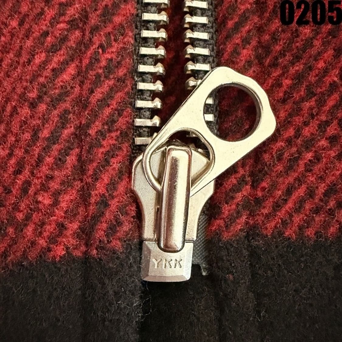 산드로 체크 패턴 울 바이커 자켓 38 0205  상품이미지9