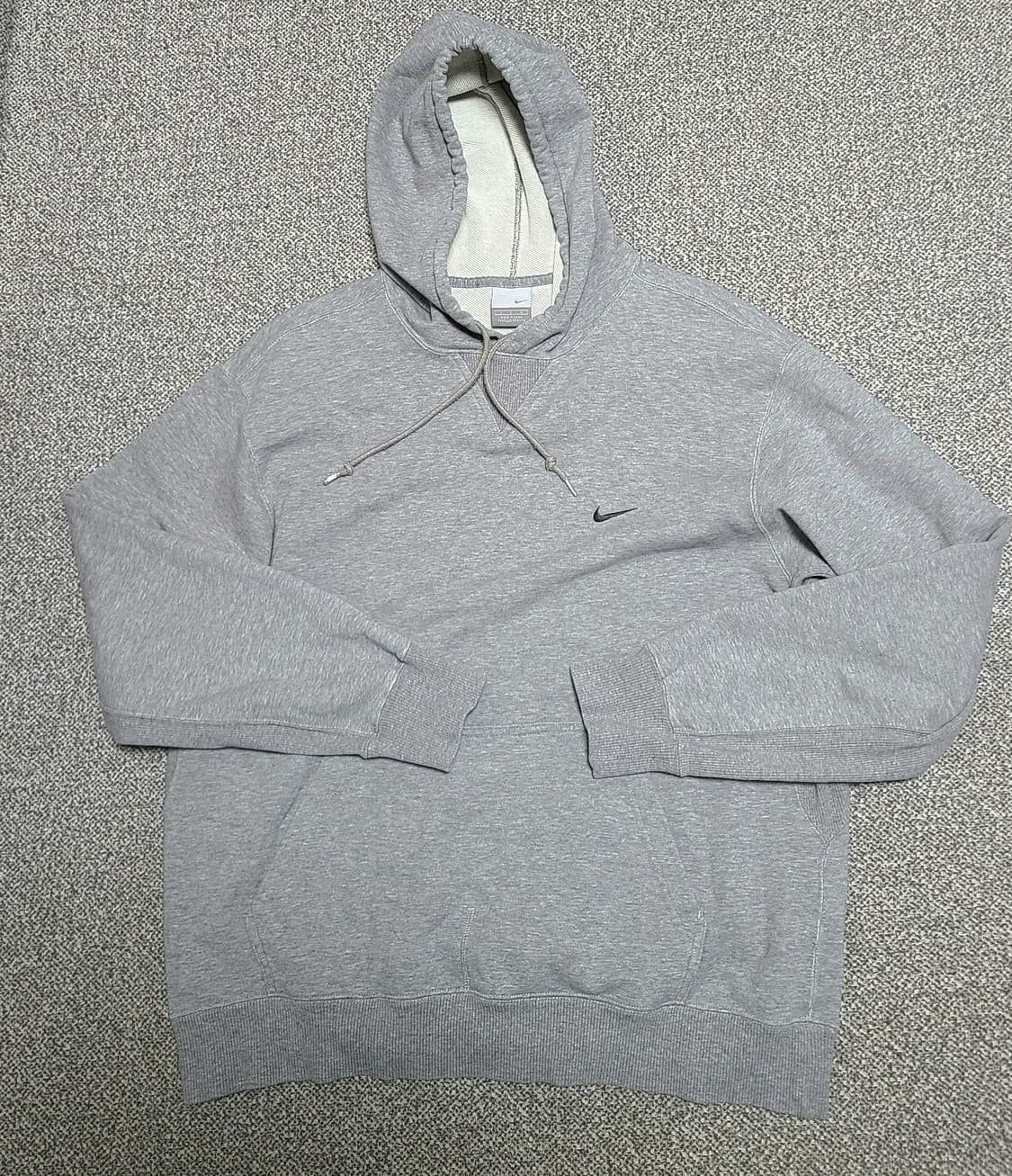나이키 솔로 스우시 후드티 회색 100  L 상품이미지1