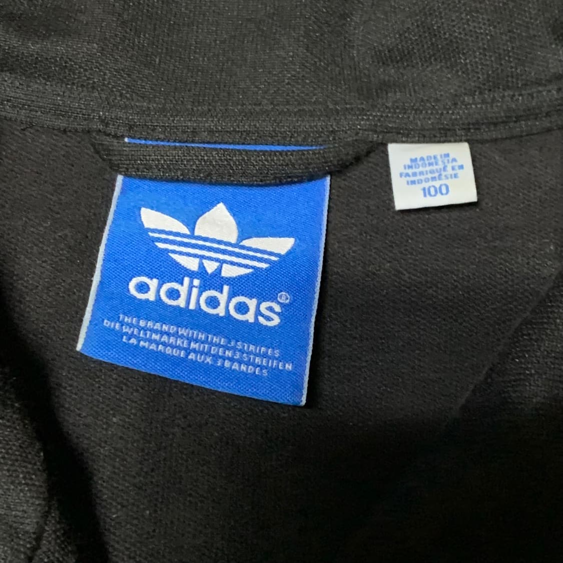 아디다스 희귀 베켄바우어 블랙 검흰져지 상품이미지4