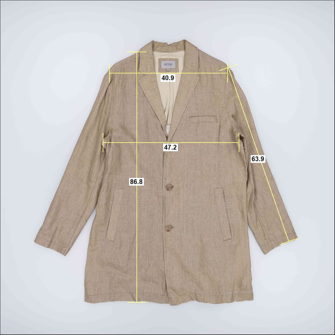 [100] 시리즈 린넨 자켓 1103HR1 상품이미지6