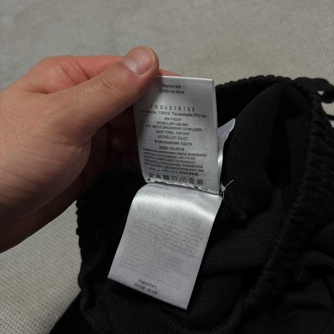 몽클레어 로고 반바지 상품이미지7