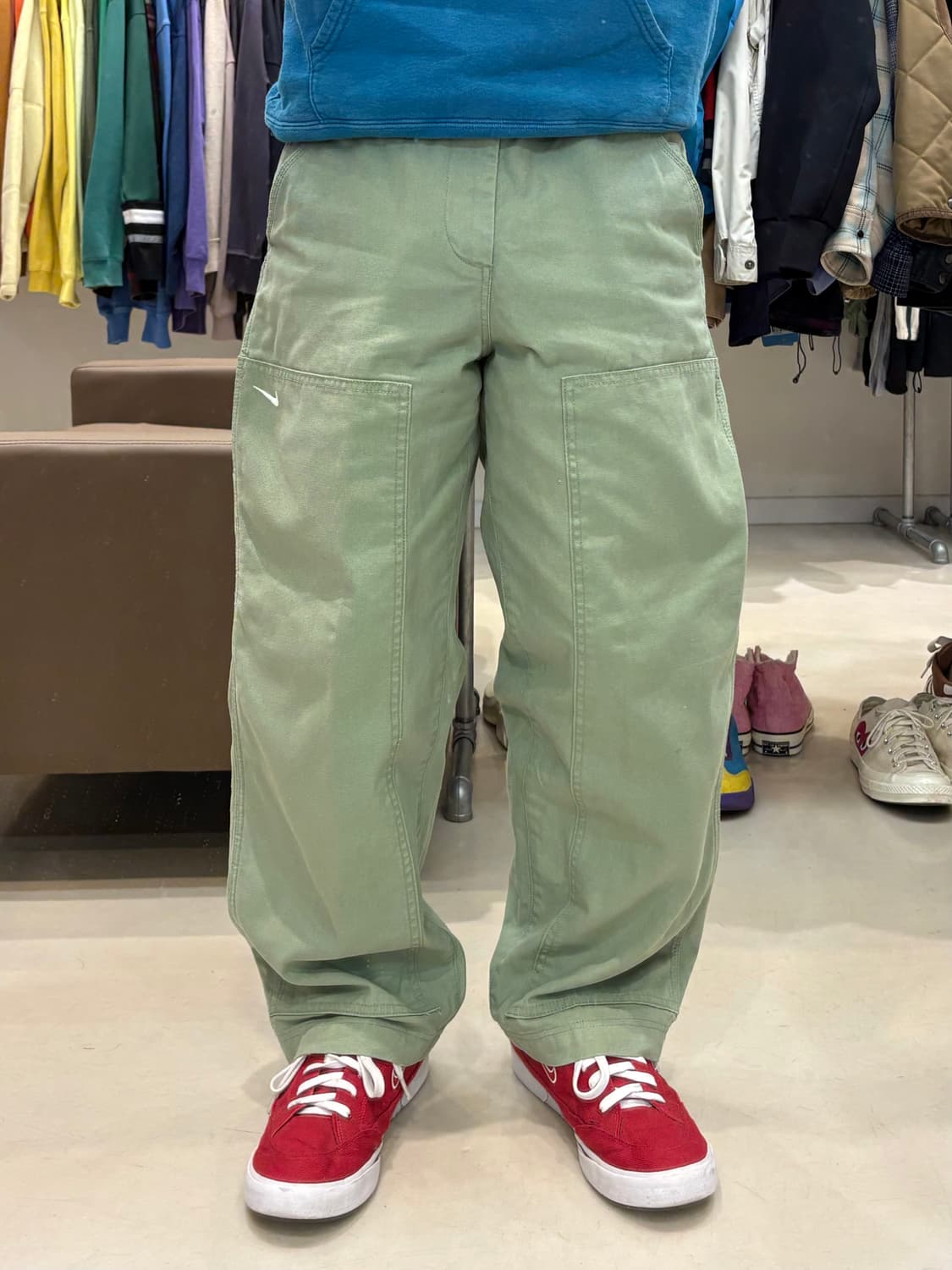 나이키 라이프 더블 패널 언라인드 팬츠 상품이미지8