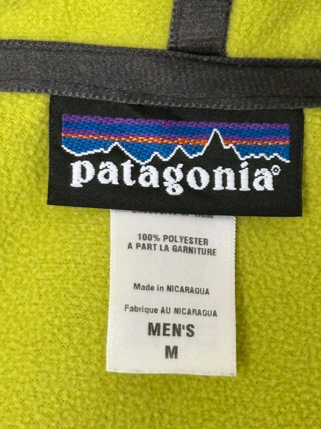 파타고니아 후드집업 체크 M 상품이미지8