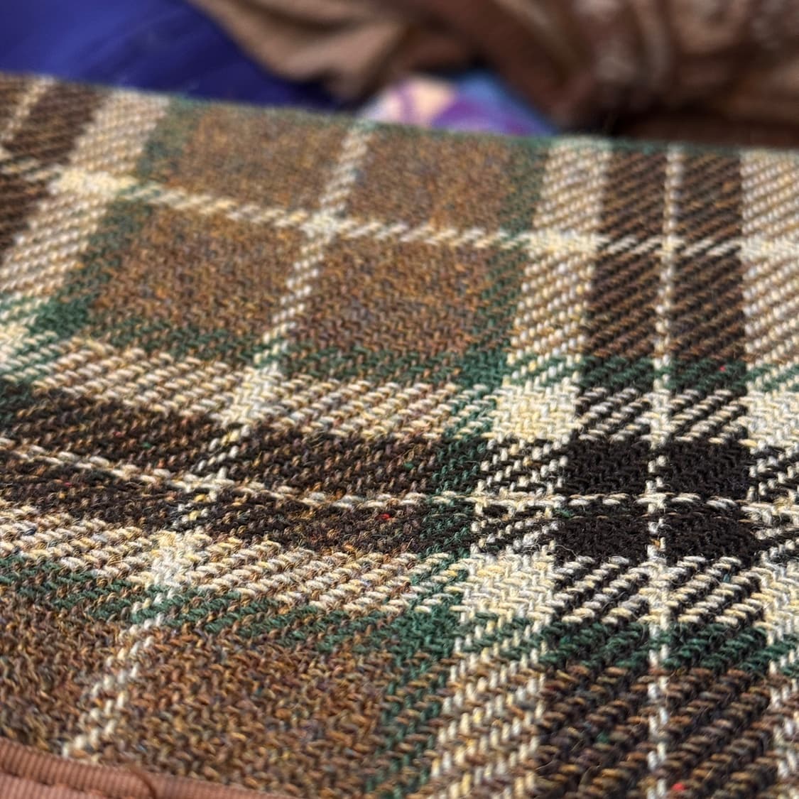 더 노스 페이스 퍼플라벨 울 PVC 크로스백 상품이미지3