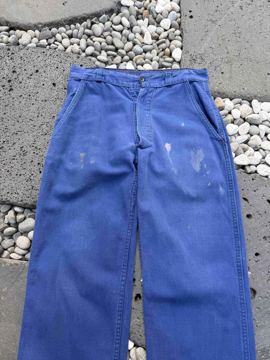 1960s LE PELERIN FADED WASED 프렌치워크팬츠 상품이미지3