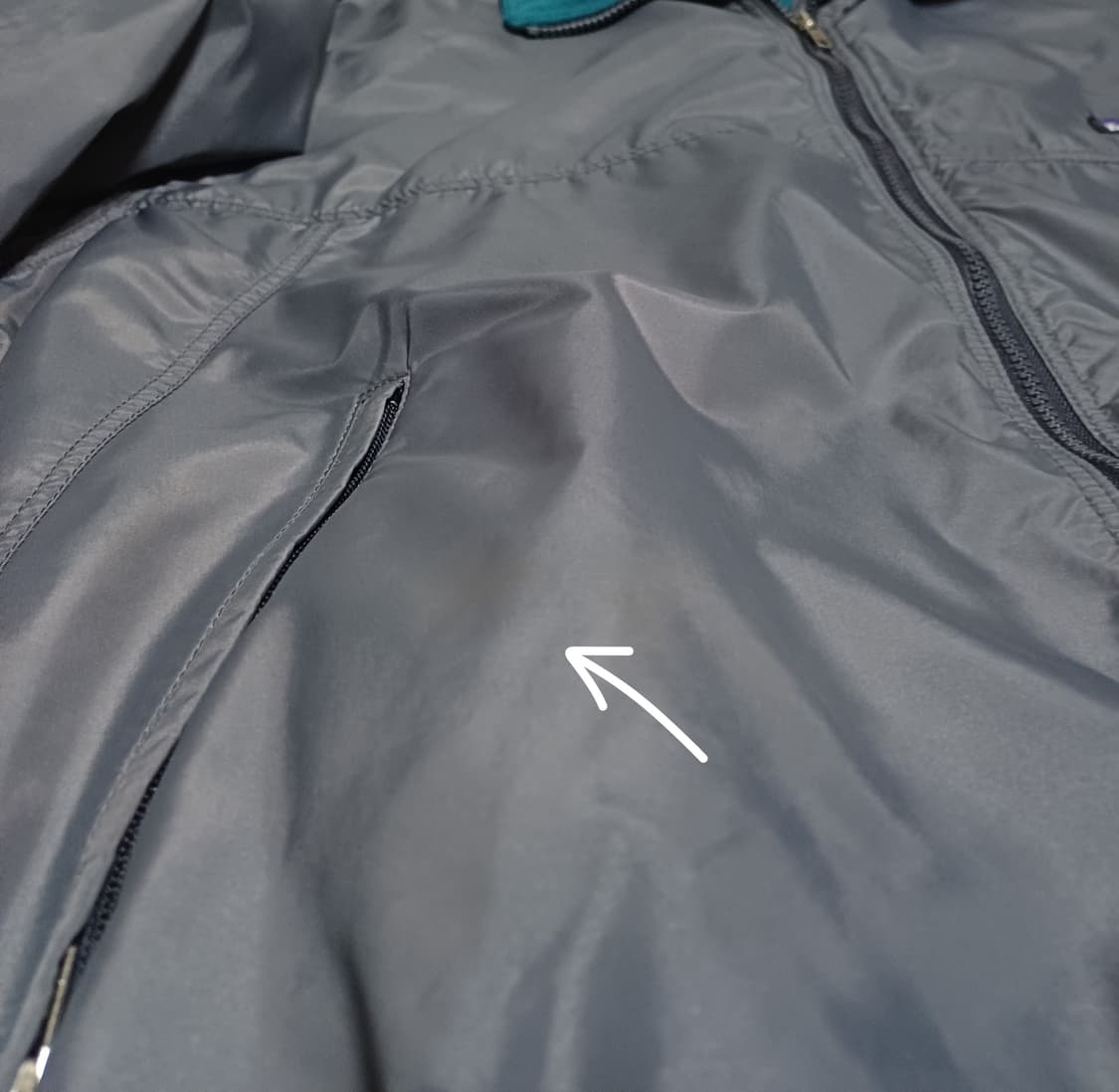 🇺🇸 파타고니아 쉘드 신칠라 봄버 자켓 - 그레이 상품이미지10