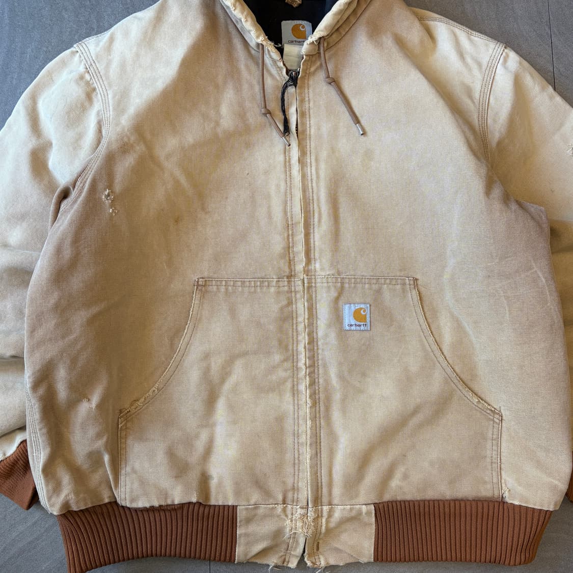 칼하트 정품 베이지 액티브 자켓 상품이미지2
