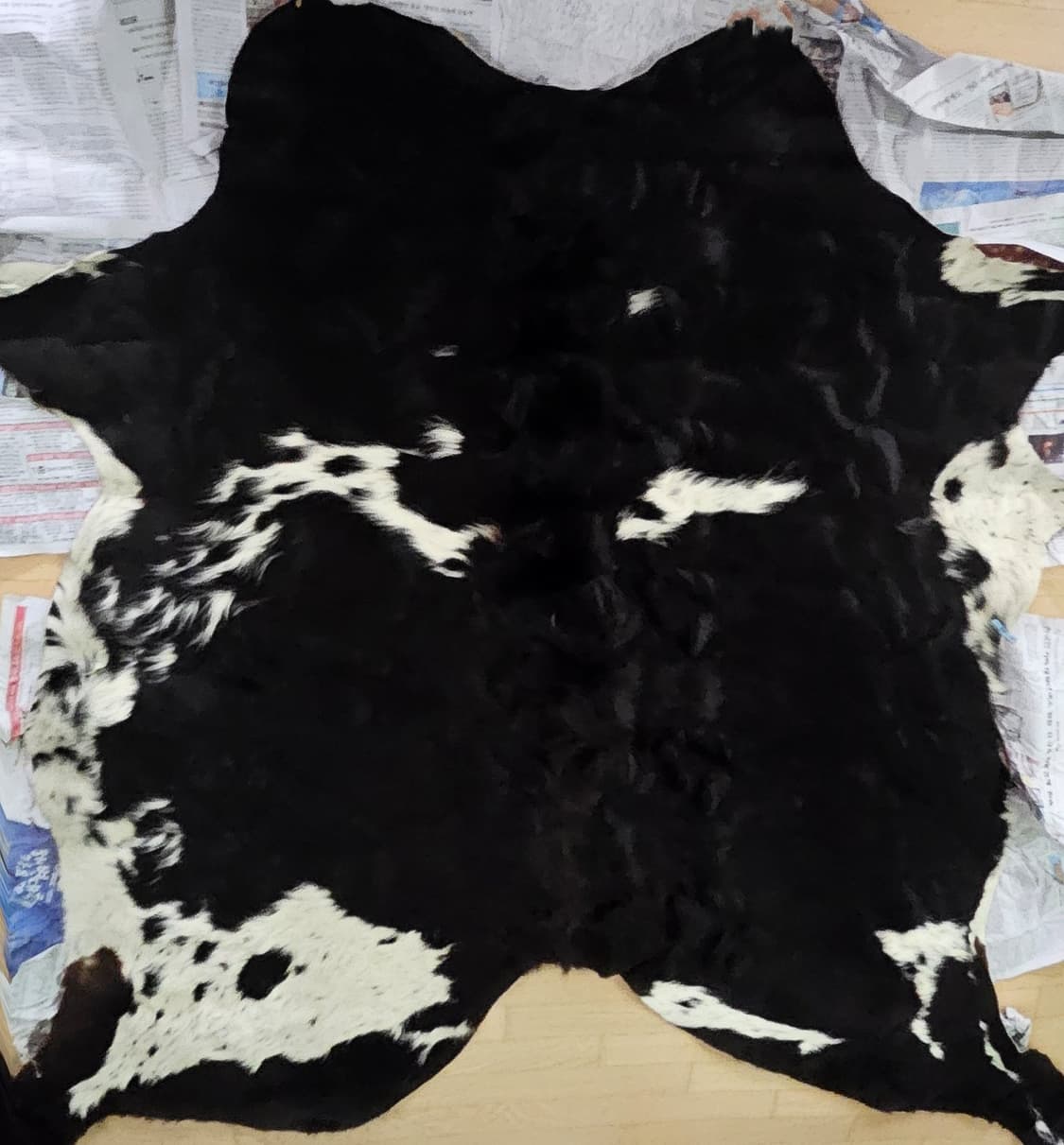 **DESART 디쟈트 소가죽 송치 카펫** 상품이미지4