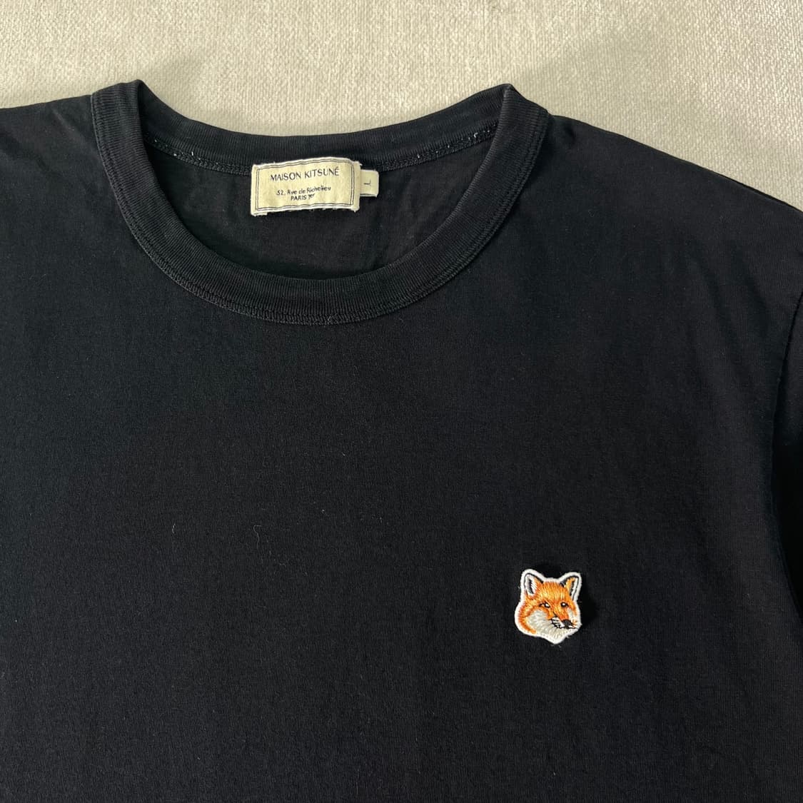 105 메종키츠네 폭스헤드 반팔 티셔츠 상품이미지2