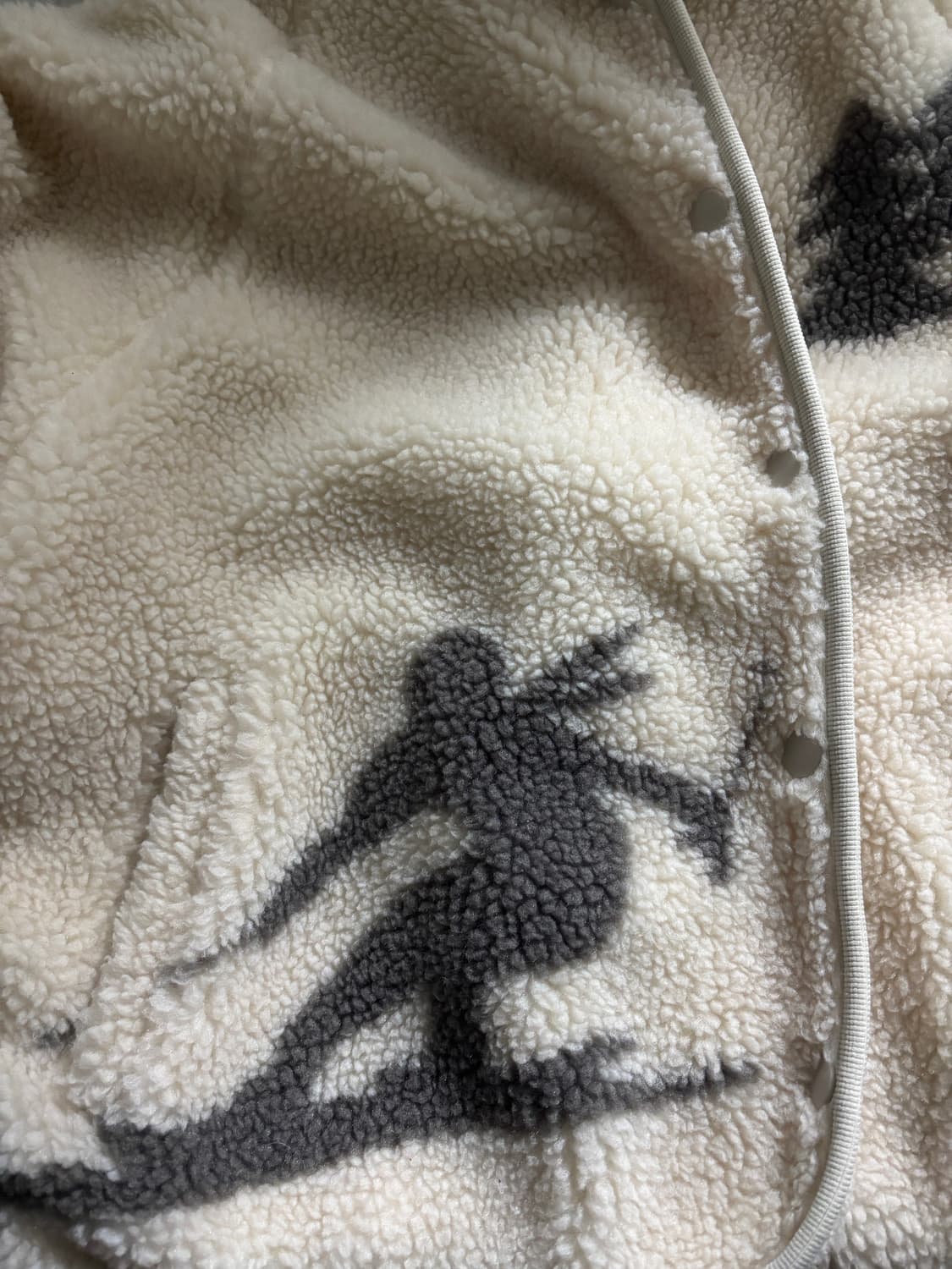 리본빛 스키 덤블 플리스 자켓 상품이미지3