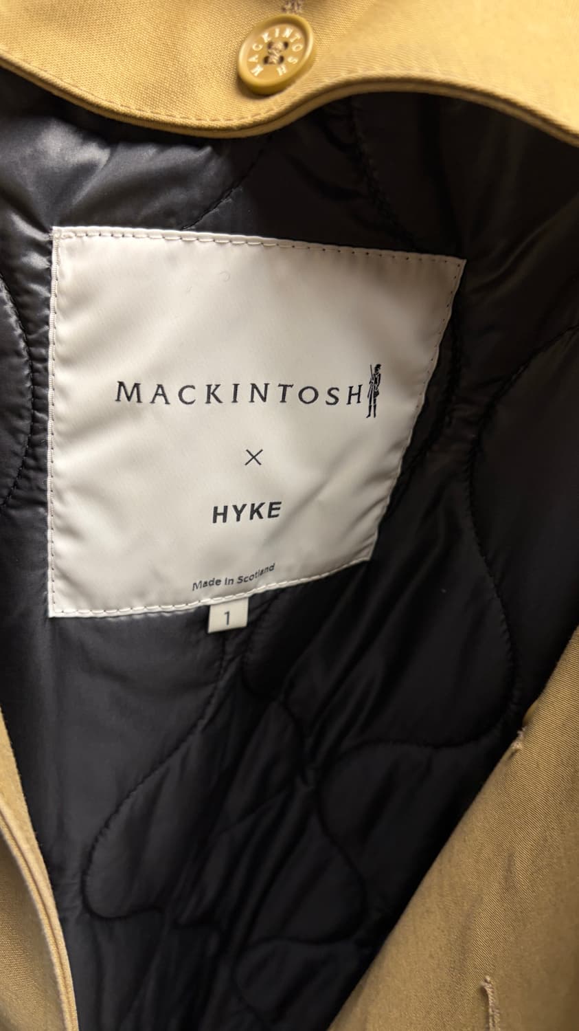 2016 매킨토시  x hyke 코트 상품이미지4