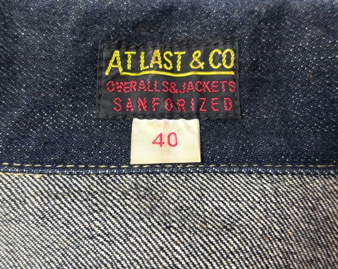 (40) 엣라코 atlast&co 타팀원클로딩 데님자켓 상품이미지5