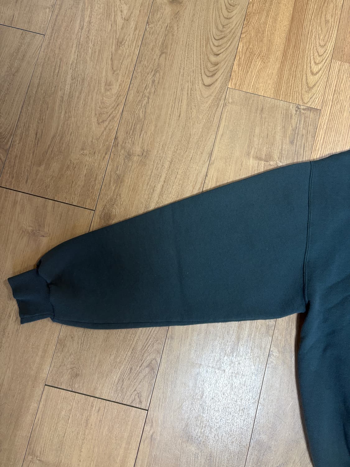 90s 러셀 후드집업 카키그린 xl 상품이미지2