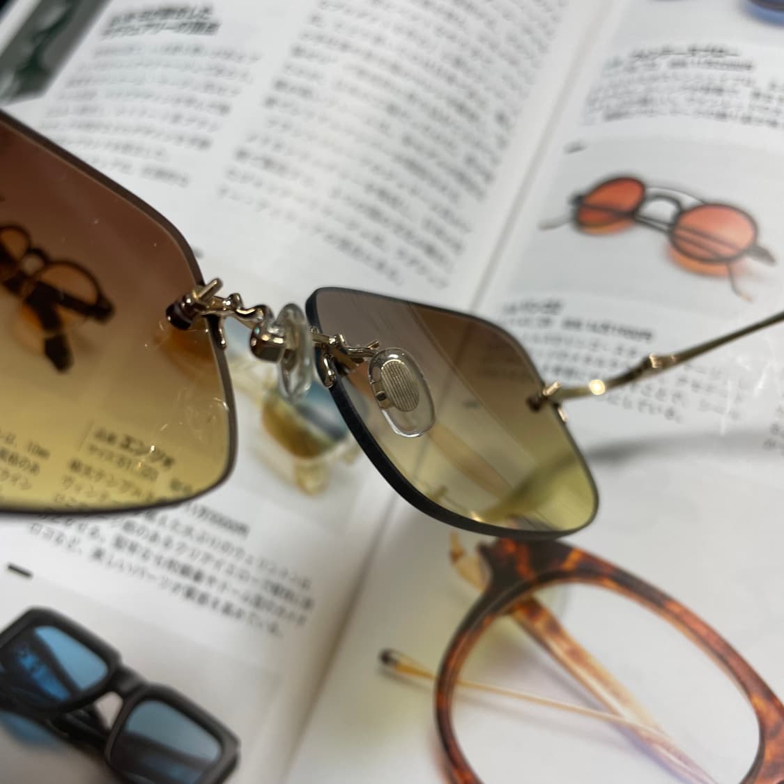 JIL SANDER 질샌더 티타늄 무테 안경 선글라스 상품이미지7