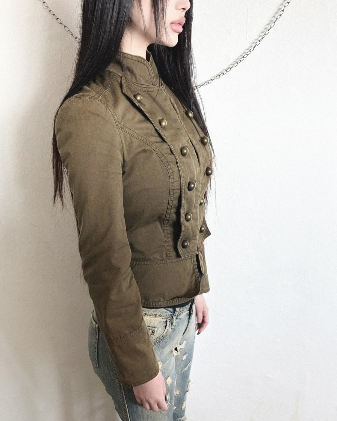 올드 자라 빈티지 나폴레옹 크롭컷 자켓 상품이미지2