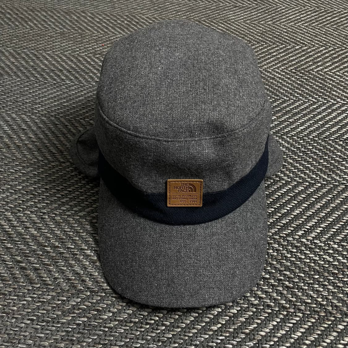 노스페이스 울 혼방 모직 이어플랩 볼캡o 4781 상품이미지1