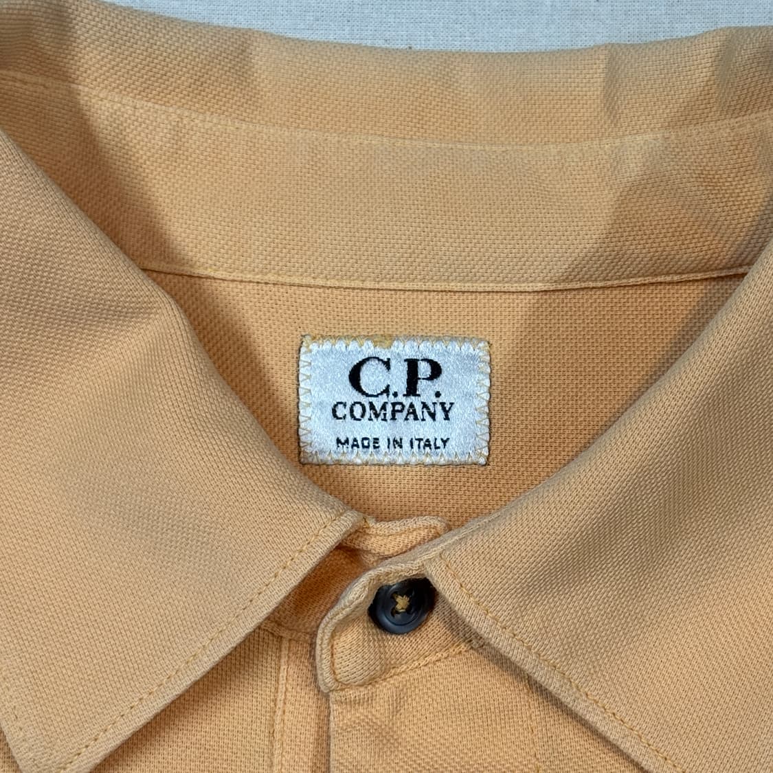 XL) CP 컴퍼니 자수 로고 반팔 카라티 피케셔츠 상품이미지6