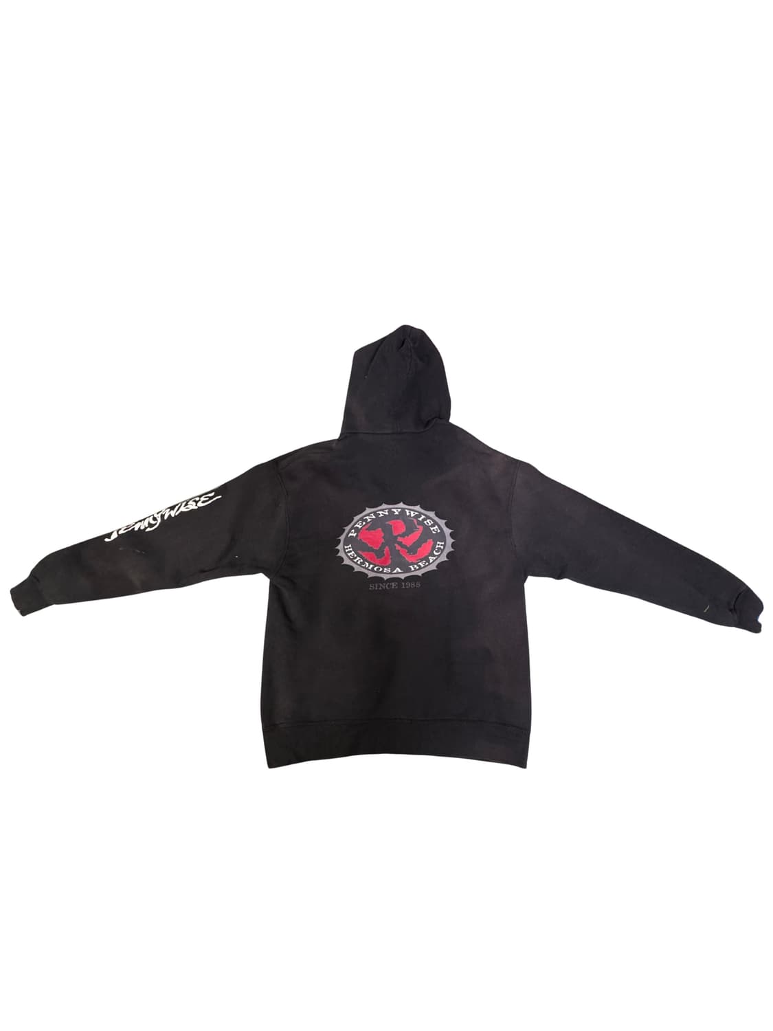 빈티지 8090s 밴드 페니와이즈 PENNYWISE 후드티 XL 상품이미지6