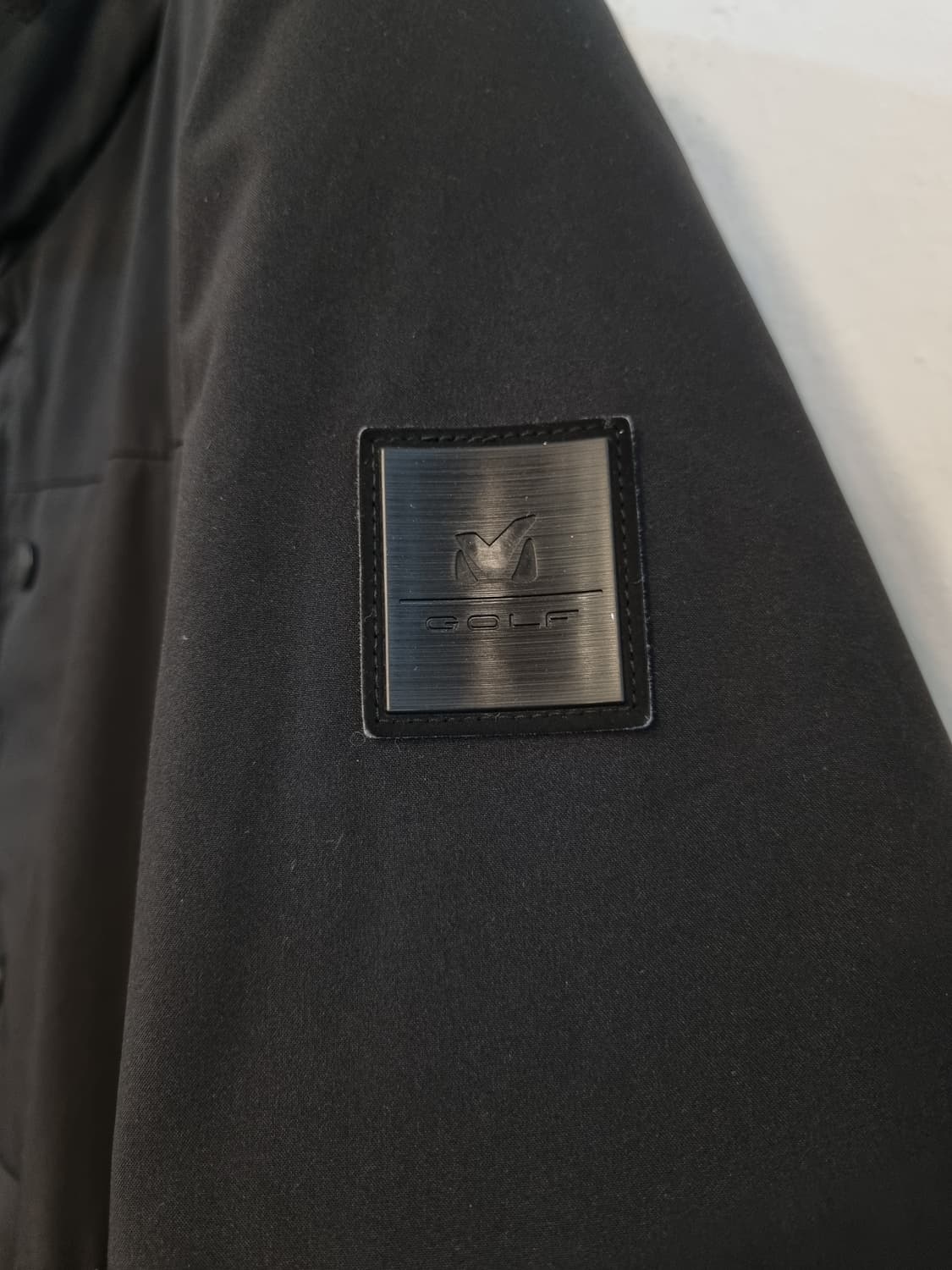 밀레 골프 남성 덕다운 롱파카 105 블랙 상품이미지2