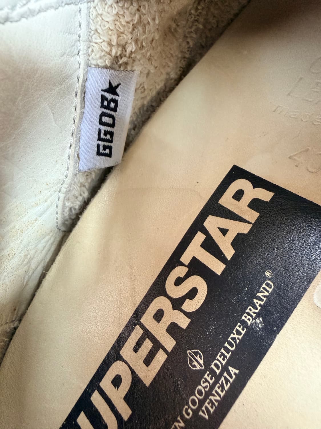 [골든구스] 슈퍼스타 화이트 블랙탭 스니커즈 상품이미지8