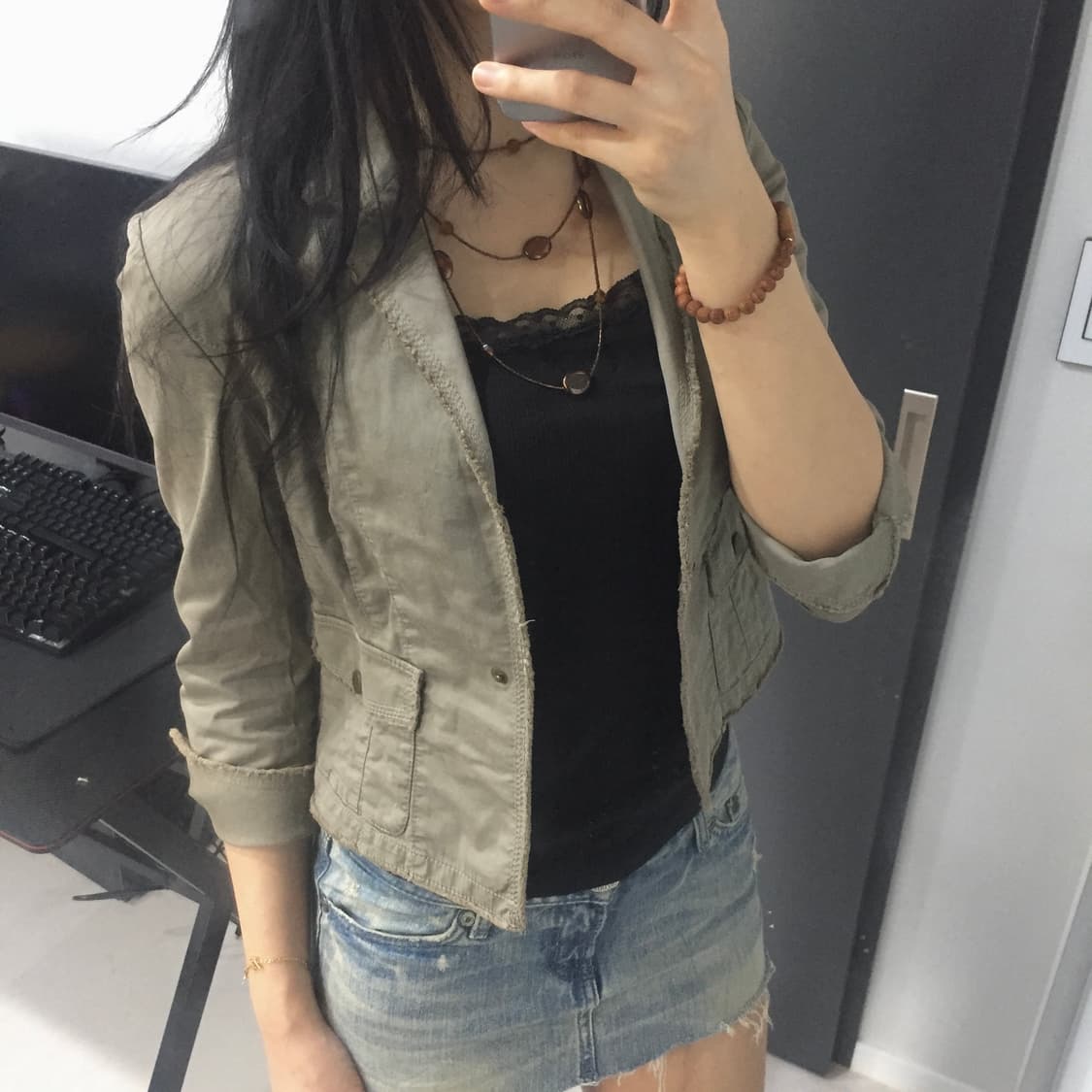 Vigny 로걀 갸루 연카키 자켓 상품이미지3