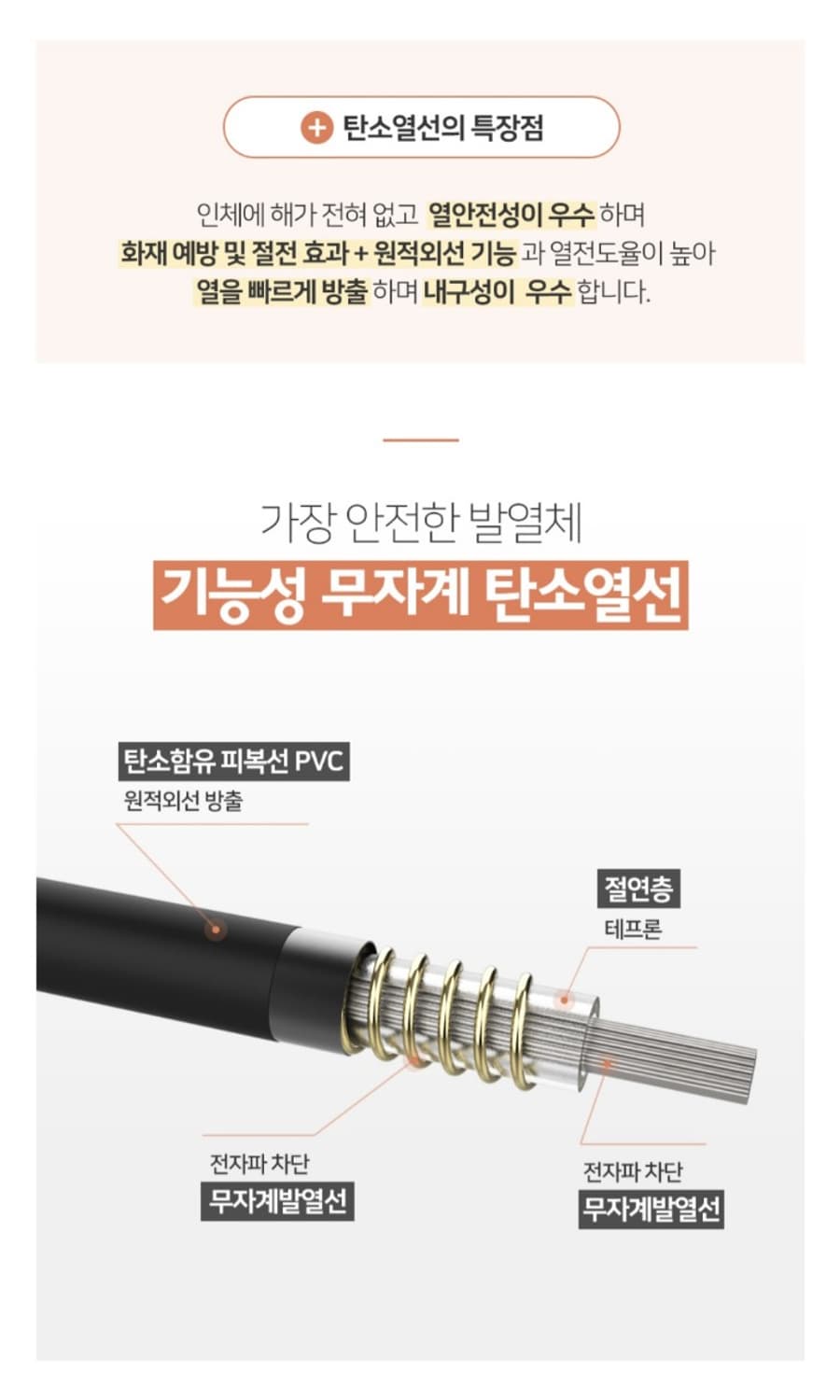 한일 좋은자리 눕자  카본 탄소매트 전기매트 그레이 퀸 싸이즈 155x2 상품이미지5