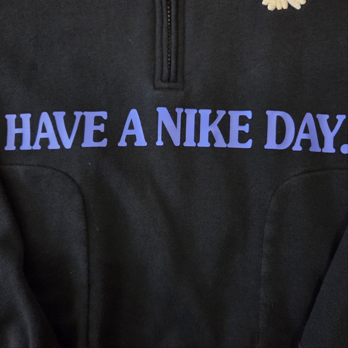 나이키 'Have a Nike Day' 블랙 반집업 100 상품이미지4