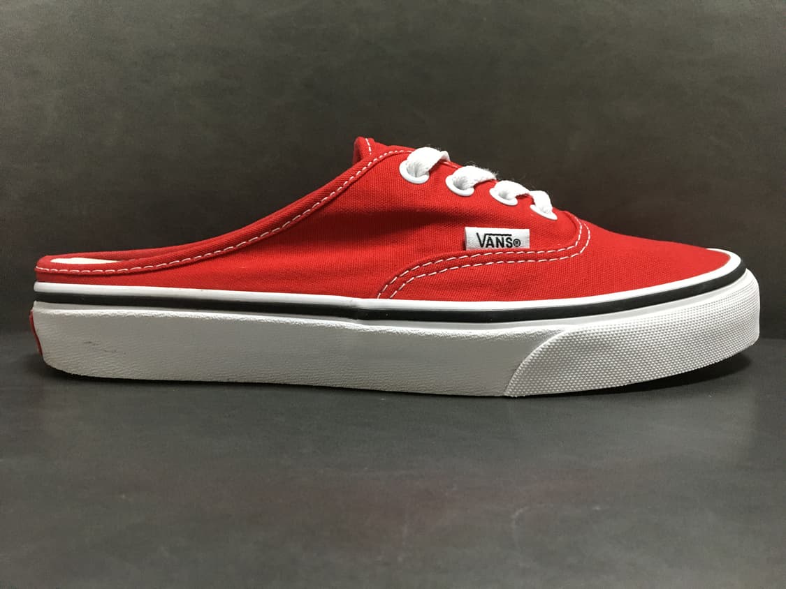 [240mm] 반스 어센틱 뮬 레드 Vans 상품이미지3