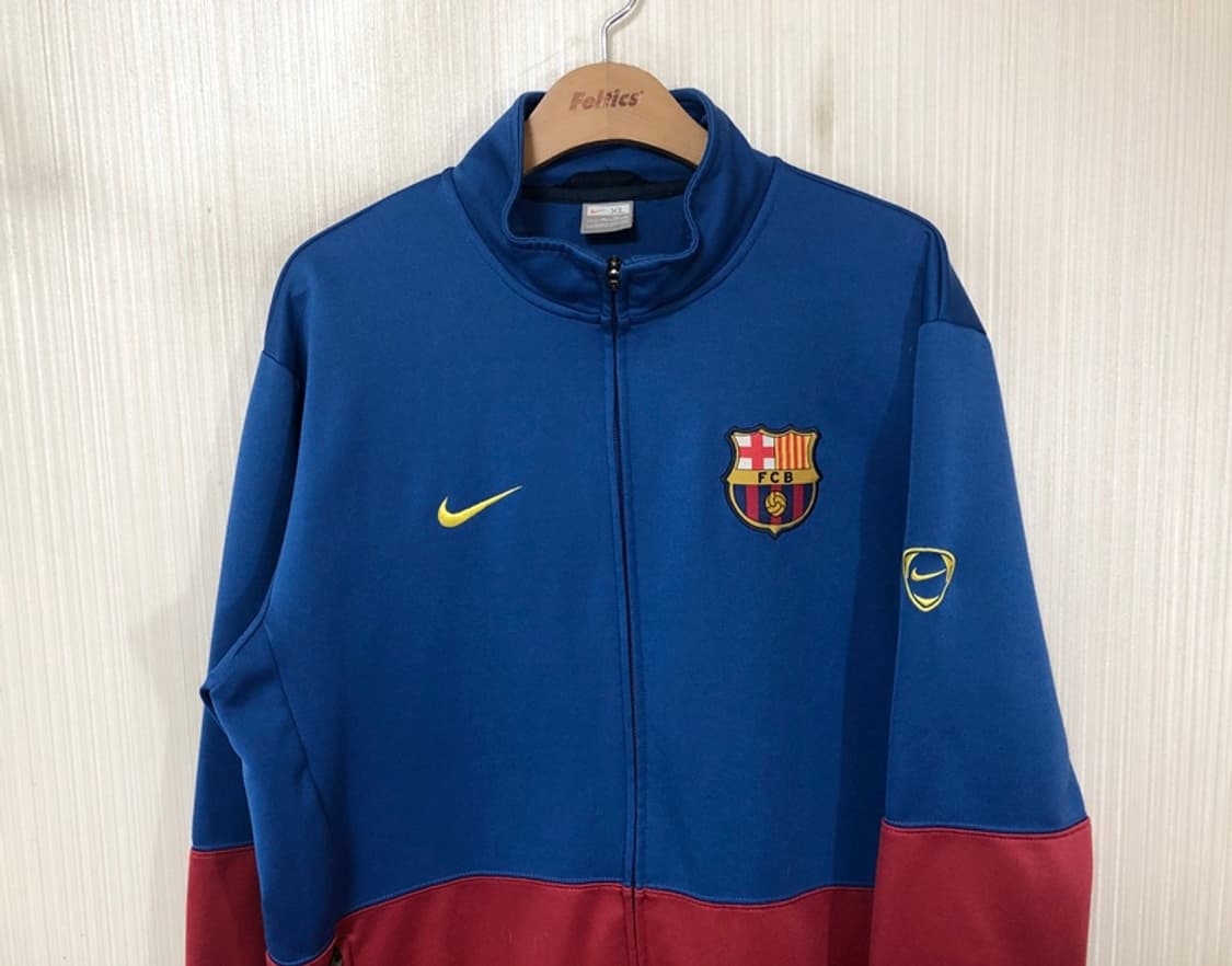 나이키 09-10 FC바르셀로나 트레이닝자켓/트랙슈트 XL(110) 상품이미지2