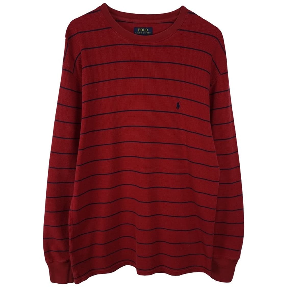 [폴로 랄프로렌] 포니 로고 자수 스트라이프 롱슬리브 긴팔티 M18244 상품이미지2