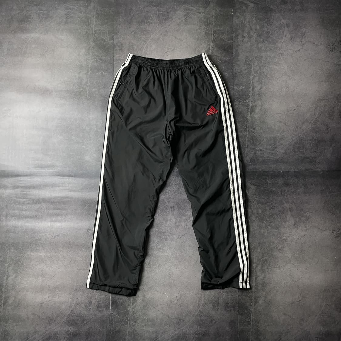 ADIDAS 00s 아디다스 빈티지 블랙 트랙팬츠 A00521 상품이미지1