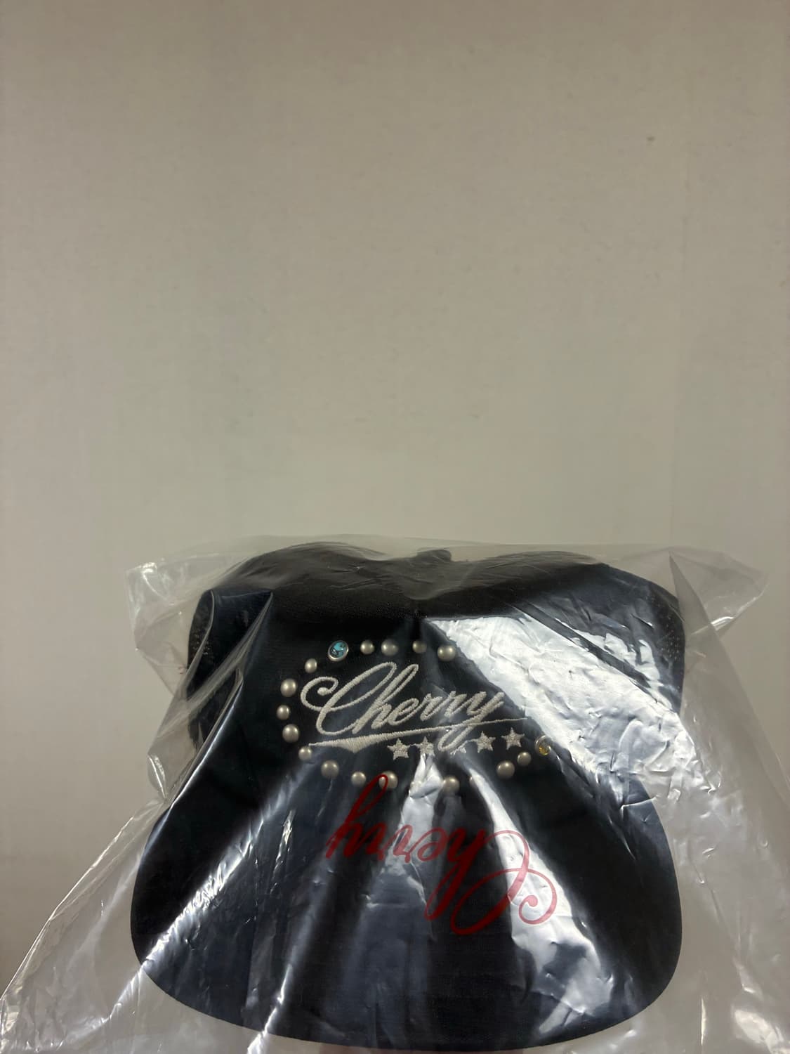[free]cherry la 스터드 메쉬캡 블랙 상품이미지5
