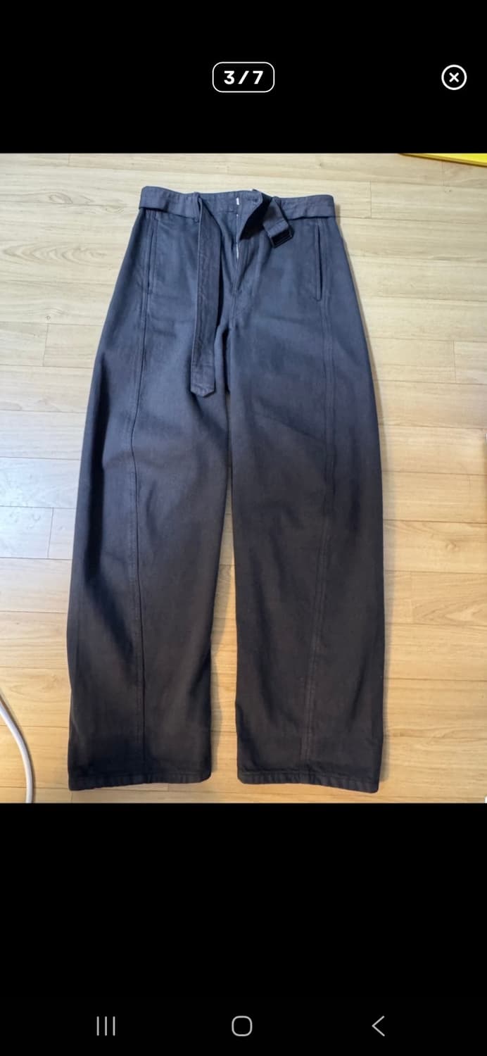 르메르 트위스트 벨트팬츠 징크 다크 그레이 상품이미지3