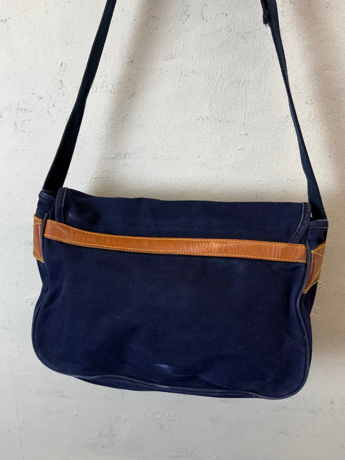 폴로랄프로렌 90s 빈티지 마린 캔버스 크로스백 상품이미지3