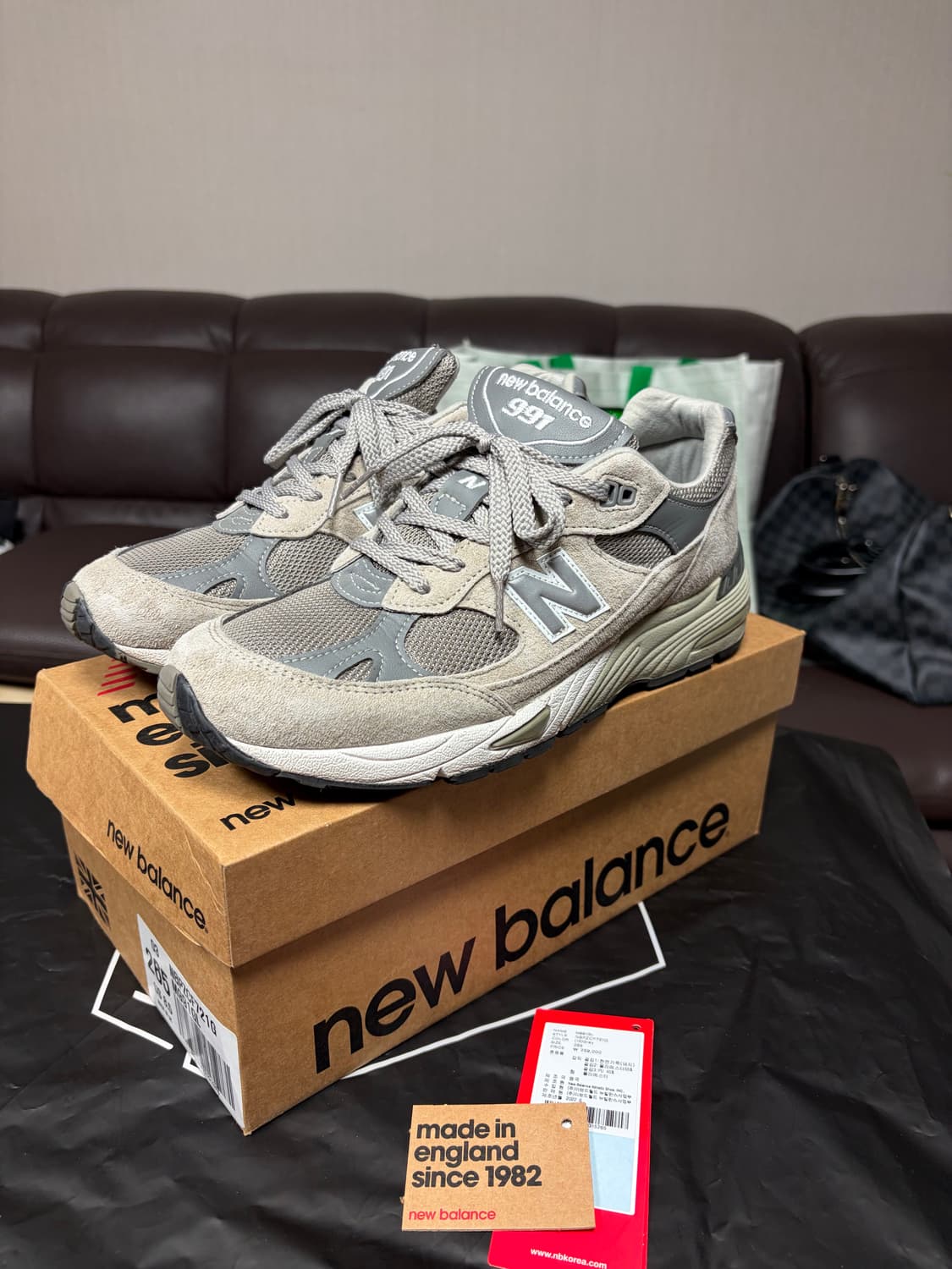 뉴발란스 991 Made in UK 그레이(265) 상품이미지2