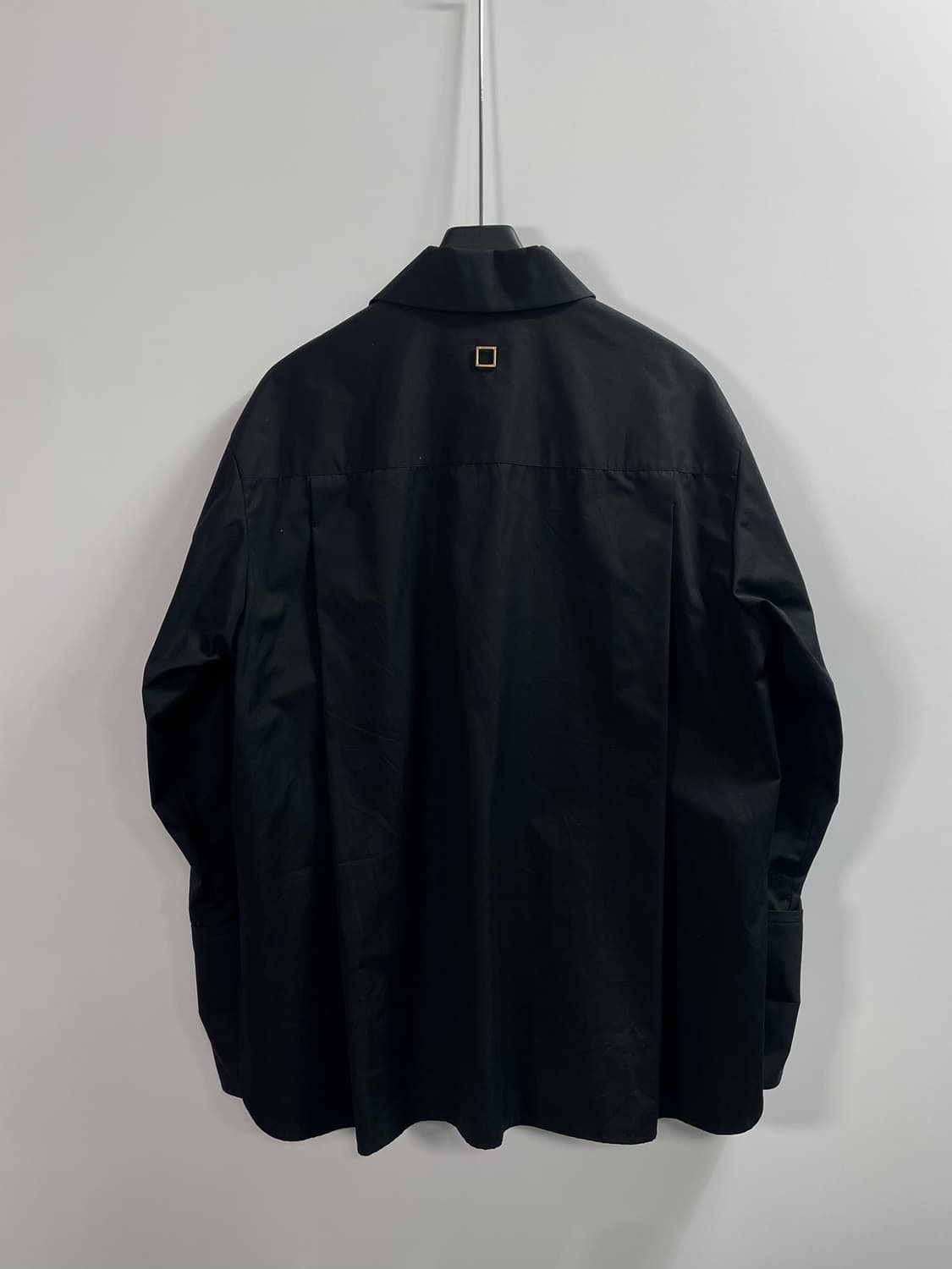 우영미 블랙 포켓 셔츠 (on.184)   상품이미지3