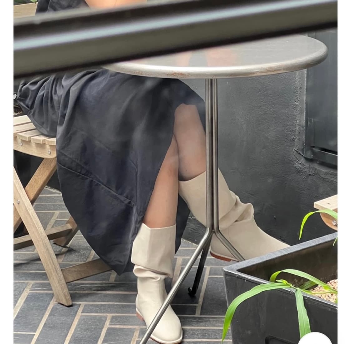 스틸레토 린넨 부츠 상품이미지2
