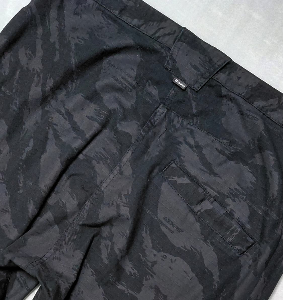 [L] BREATH feat. wolfs 타이거 카모 립스탑 카고팬츠 상품이미지10