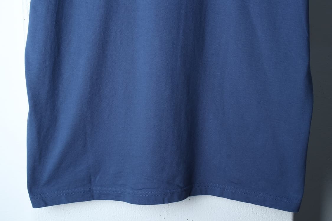 (2XL) 무신사 스탠다드 반팔 티셔츠 빅사이즈 무지 블루-H32931 상품이미지4
