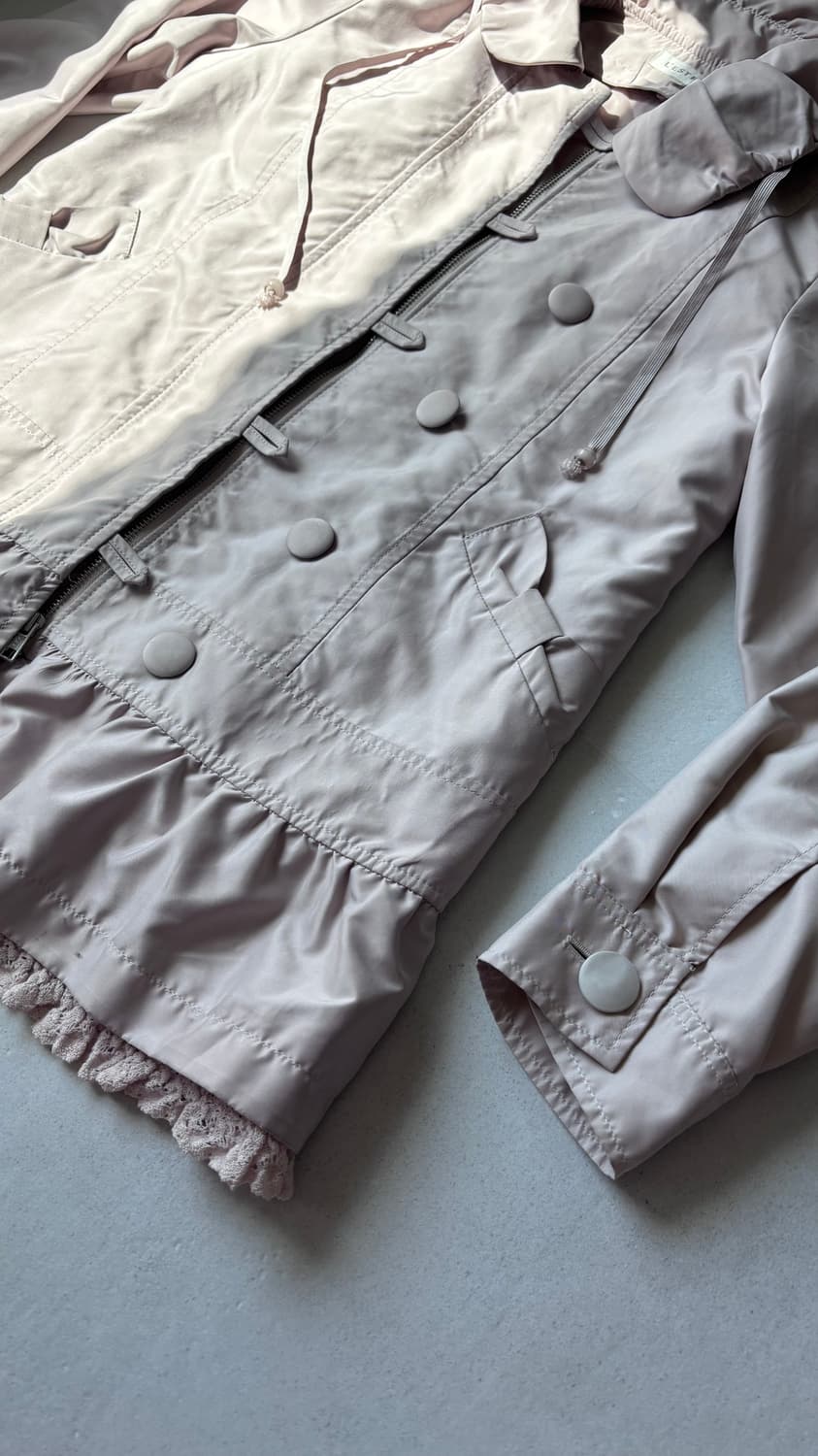 레스트 로즈) 더스티 로즈핑크 레이스 아우터 상품이미지1