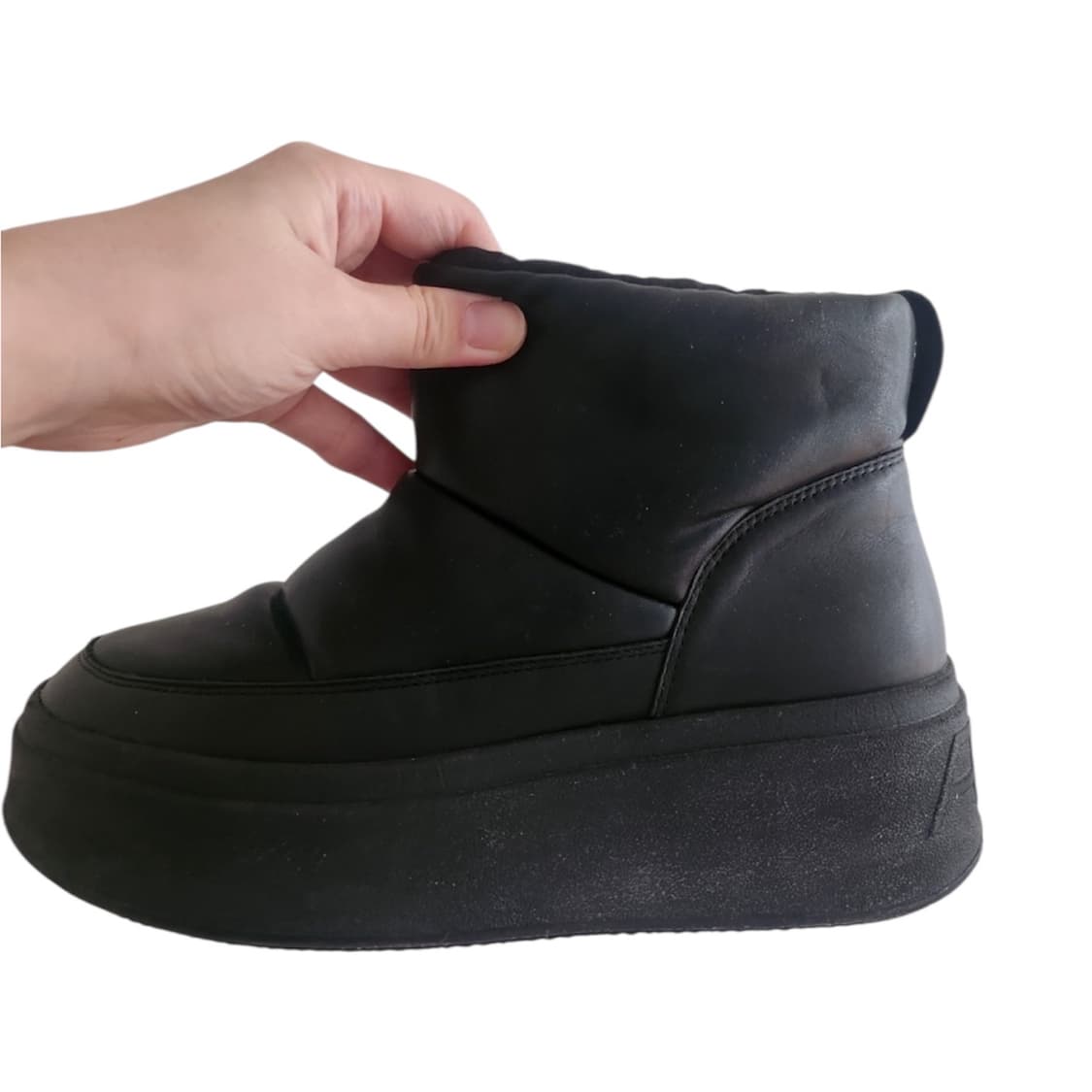 Ash 블랙 플랫폼 패딩 부츠 37 상품이미지1